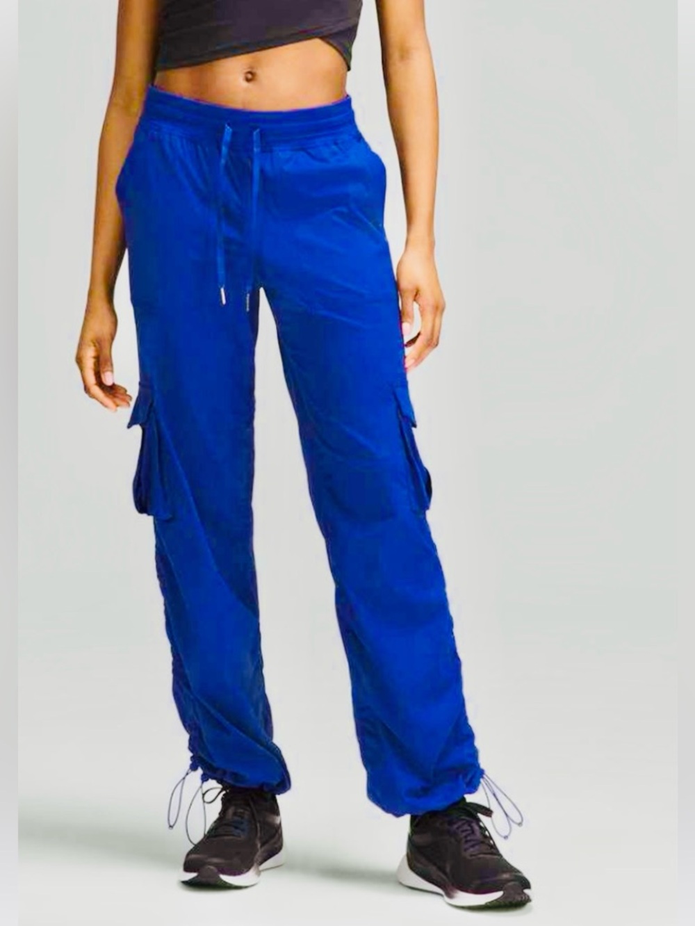 Lululemon Dance Studio Relaxed Mid Rise Cargo  Drawstring Pants Size XL